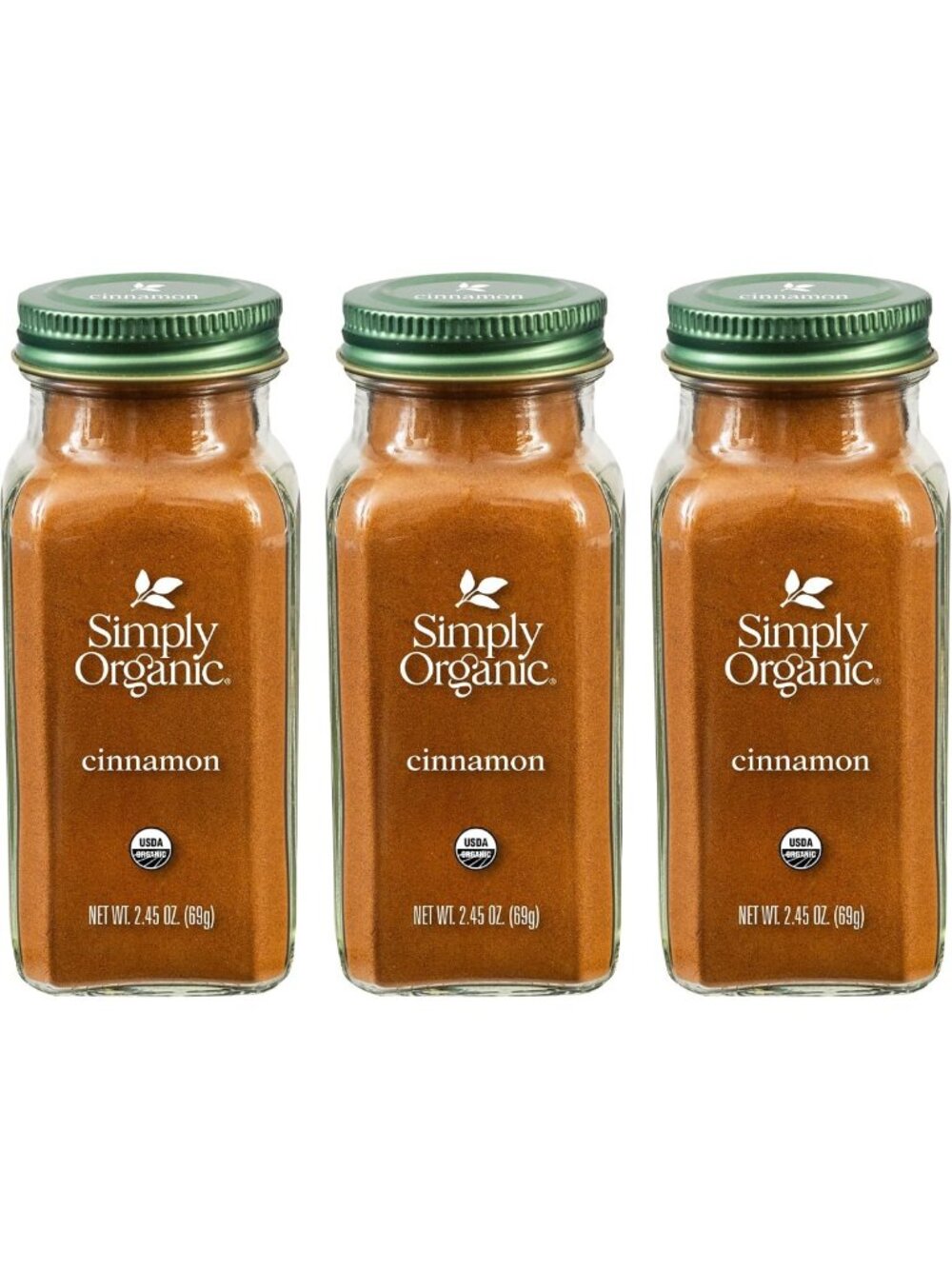 Organic Ground Vietnamese Cinnamon - 3 Pack, Intense Flavor, Vibrant Color